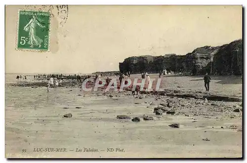 Cartes postales Luc Sur Mer les Falaises