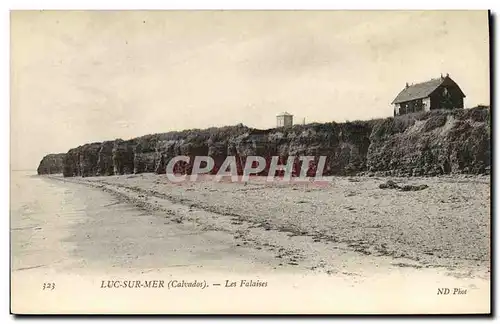 Cartes postales Luc Sur Mer les Falaises