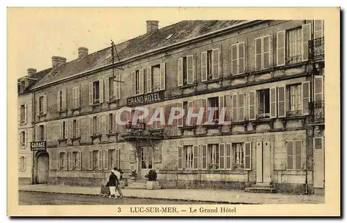 Cartes postales Luc Sur Mer Le Grand Hotel