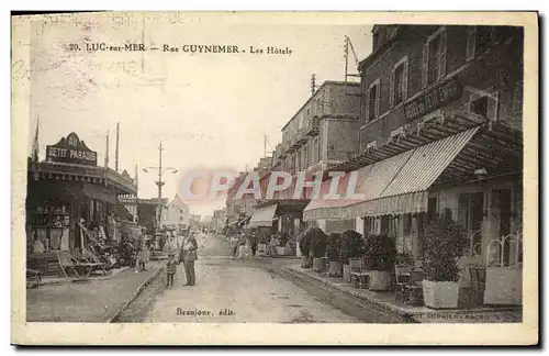 Cartes postales Luc Sur Mer Ruc Guynemer Les Hotels au petit Paradis Hotel du petit Enfer