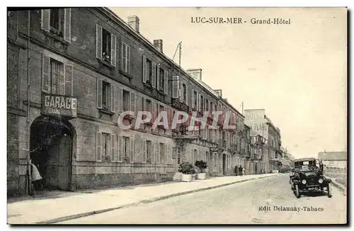 Cartes postales Luc Sur Mer Grand Hotel automobile