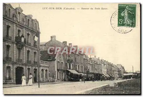 Cartes postales Luc Sur Mer Annexe du Petit Entrer carte toilee