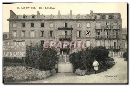 Cartes postales Luc Sur Mer Hotel Belle Plage