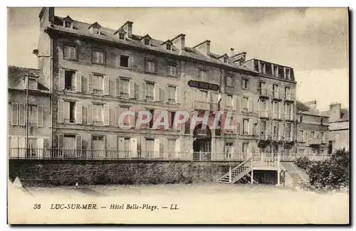 Cartes postales Luc Sur Mer Hotel Belle Plage