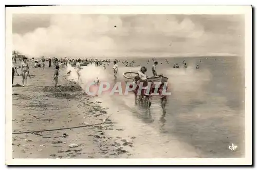 Moderne Karte Luc Sur Me Scene de Plage Le Bain