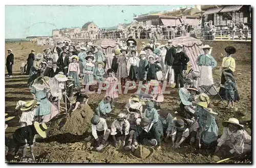 Cartes postales Luc Sur Mer La Plage et le Bain Enfants