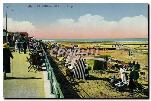 Cartes postales Luc Sur Mer La Plage