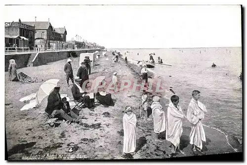 Cartes postales Luc Sur Mer L heure du bain Enfants