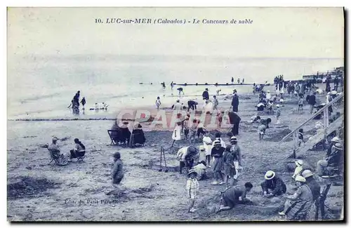 Ansichtskarte AK Luc Sur Mer Le Concours de Sable