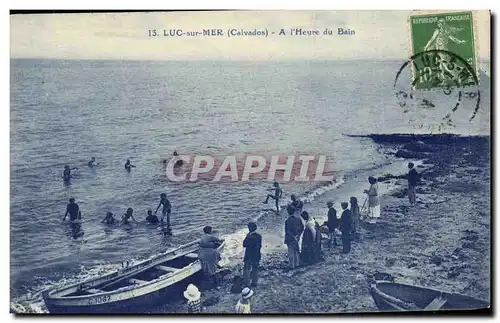 Cartes postales Luc Sur Mer A l heure du bain