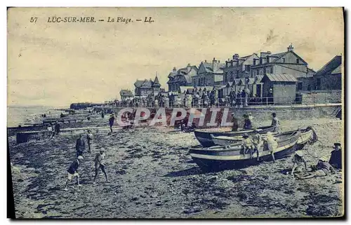 Cartes postales Luc Sur Mer La Plage