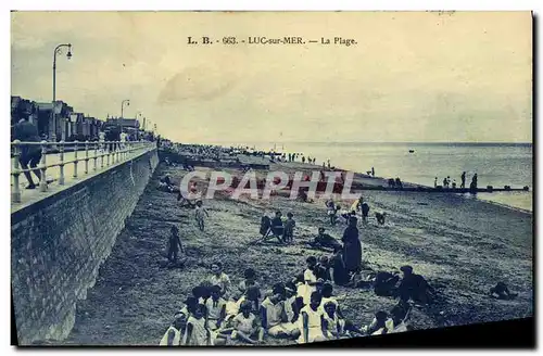 Cartes postales Luc Sur Mer La Plage Enfants