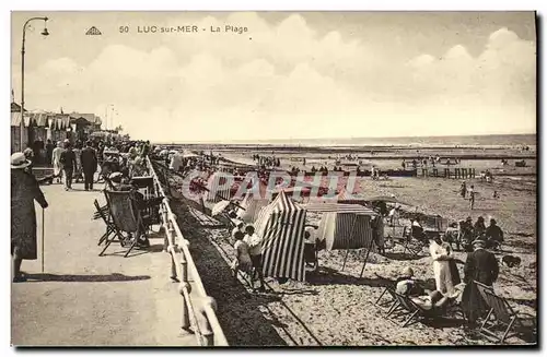 Cartes postales Luc Sur Mer La Plage