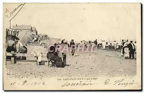 Cartes postales Luc Sur Mer La Plage