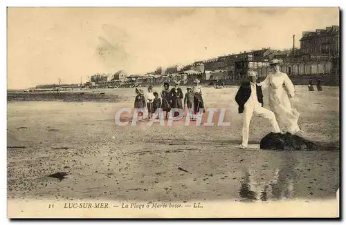 Ansichtskarte AK Luc Sur Mer La Plage a Maree Basse