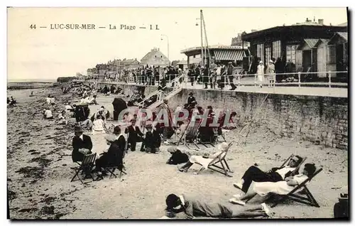 Cartes postales Luc Sur Mer La Plage