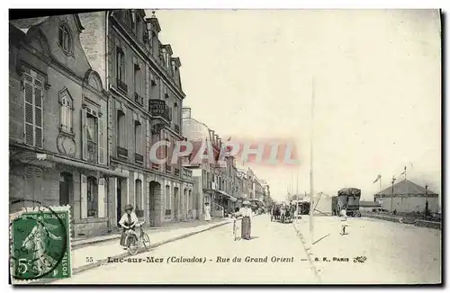 Cartes postales Luc Sur Mer Rue du Grand Orient