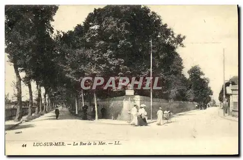 Cartes postales Luc Sur Mer La Rue de la Mer