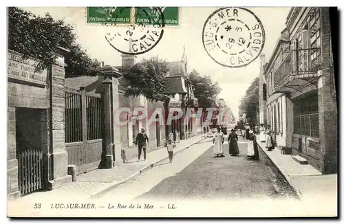 Cartes postales Luc Sur Mer La Rue de Mer