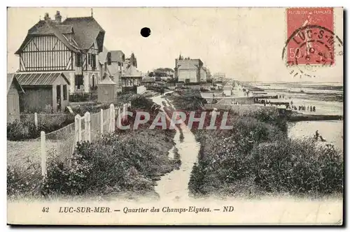 Cartes postales Lac Sur Mer Quartier des Champs Elysees