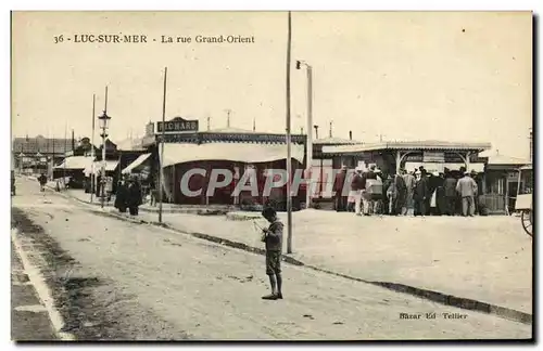 Cartes postales Lac Sur Mer La Rue Grand Orient