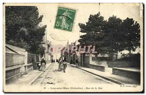 Cartes postales Luc Sur Mer Rue de la Mer