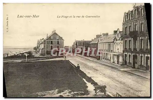 Cartes postales Luc Sur Mer La Plage et la Rue de Courseulles