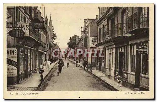 Cartes postales Luc Sur Mer Rue de la Mer