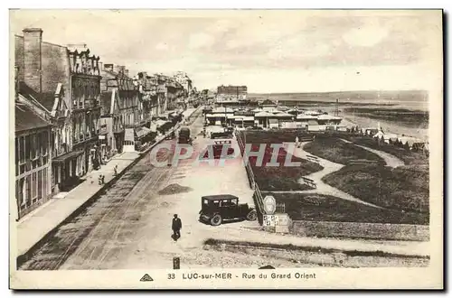 Cartes postales Luc Sur Mer Rue du Grand Orlent