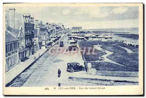 Cartes postales Luc Sur Mer Rue du Grand Orlent