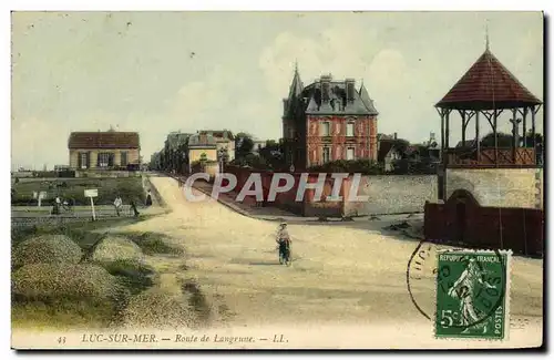 Cartes postales Luc Sur Mer Route de Langrune