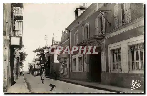 Moderne Karte Luc Sur Mer La rue de la mer Estival Hotel