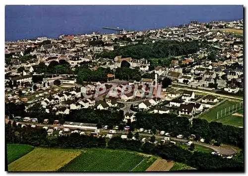 Cartes postales moderne Luc Sur Mer Vue Generale au 1er plan le caravaning