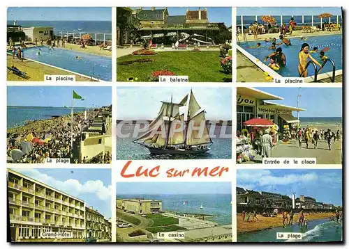 Cartes postales moderne Luc Sur Mer