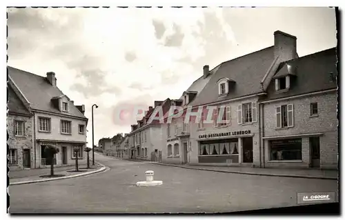 Cartes postales moderne Aunay Sur Odon Rue de Caen Cafe Restaurant Leheron