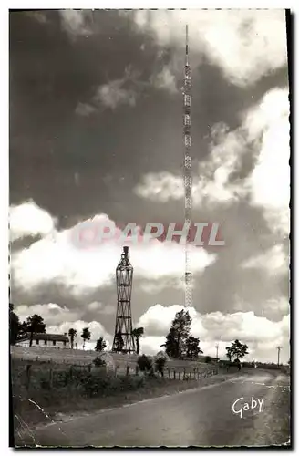 Cartes postales moderne Aunay sur Odon Station Television du Mont Pinson