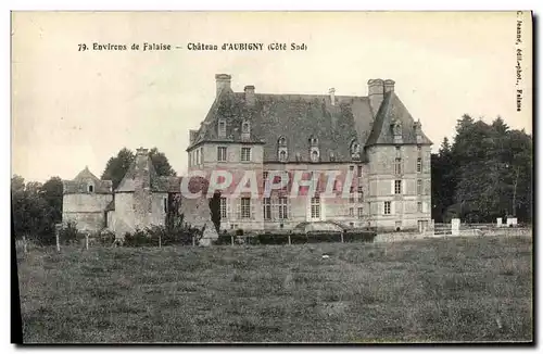 Cartes postales Aubigny Environs de Falaise Chateau