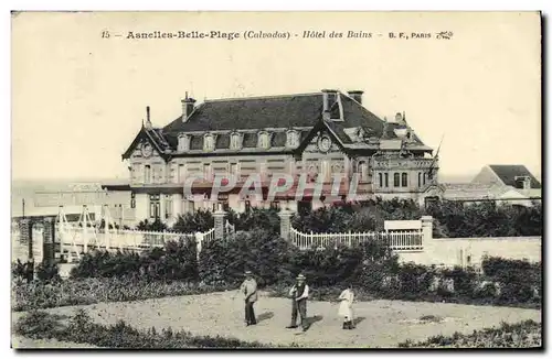 Cartes postales Asnelles La Belle Plage Hotel des Bains