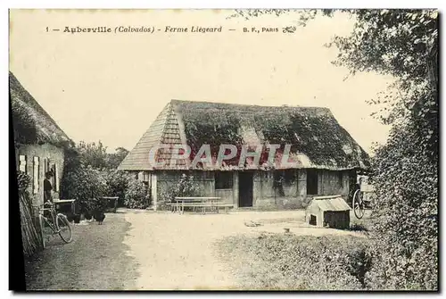 Cartes postales Auberville Ferme Liegeard