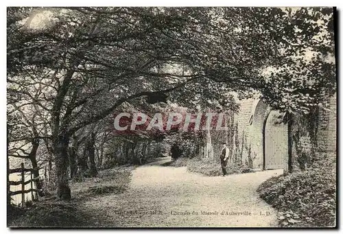 Ansichtskarte AK Villers de Mer Chemin du manoir d auberville