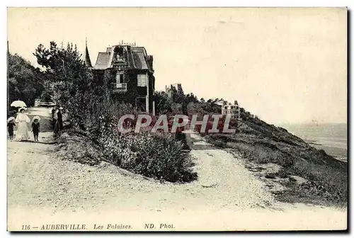 Cartes postales Auberville Les Falaises