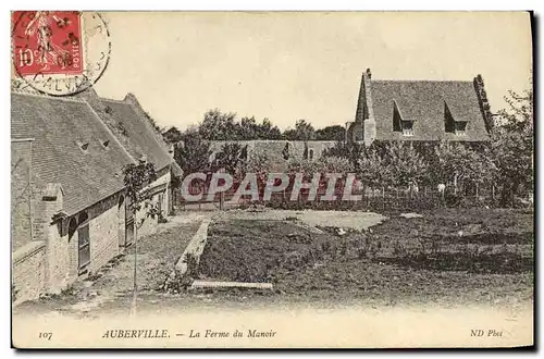 Cartes postales Auberville La Ferme du Manoir