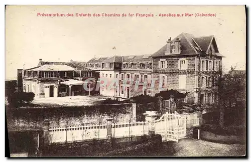 Ansichtskarte AK Preventorium des enfants des chemins de fer francais Asnelles sur mer