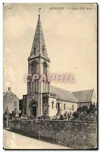 Cartes postales Asnelles L eglise