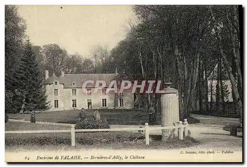 Cartes postales Environs De Falaise Bernieres D Ailly Le Chateau