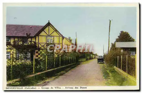 Cartes postales Benerville Groupe de Villas Avenue des Dunes