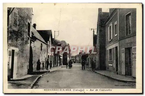 Cartes postales Bernieres Sur Mer Rue de Courseuille