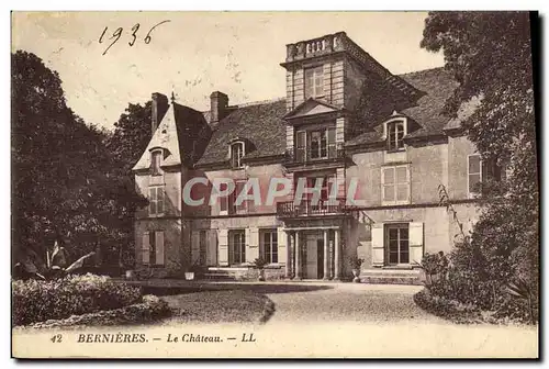 Cartes postales Bernieres Sur Mer Chateau