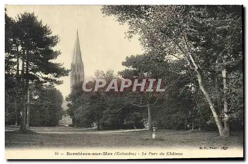 Cartes postales Berniers Sur Mer Le parc du chateau