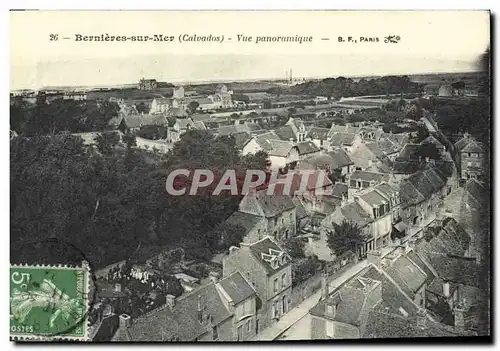 Cartes postales Bernieres Sur Mer Vue Panoramique